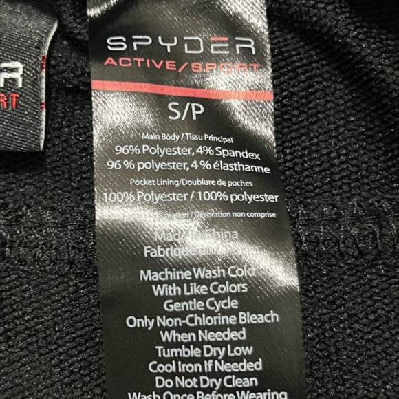 Spyder Men's Active Sport Pants Size Small Black - Picture 5 of 10